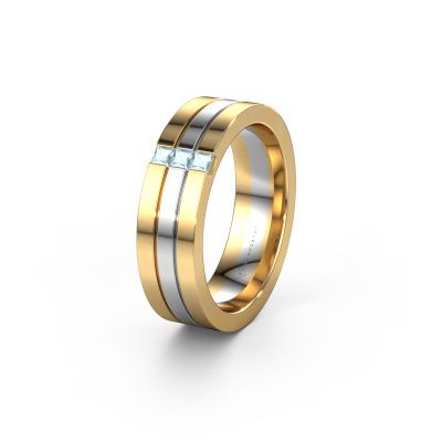 Ehering WH0428L16BP 585 Gold Aquamarin ±6x2 mm