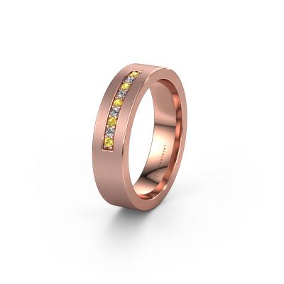 Ehering WH0113L15BM 585 Roségold Gelb Saphir ±5x2 mm