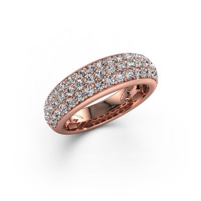 Ring Emely 8 585 rose gold zirconia 1.9 mm