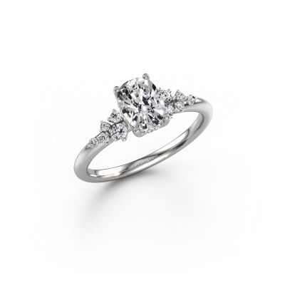 Bague de fiançailles Emma CSH 950 platine diamant 1.173 crt