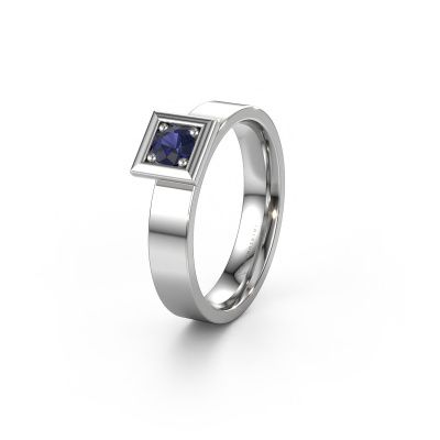 Wedding ring WH2112L14A 950 platinum sapphire ±0.16x0.07 in