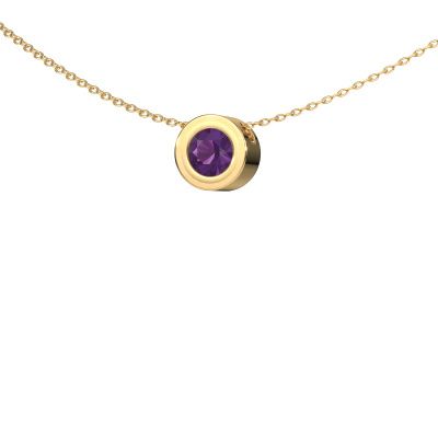 Pendant Ise 585 gold amethyst 5 mm