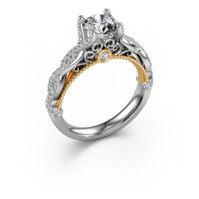 Verlovingsring Chantelle 585 witgoud lab-grown diamant 1.399 crt