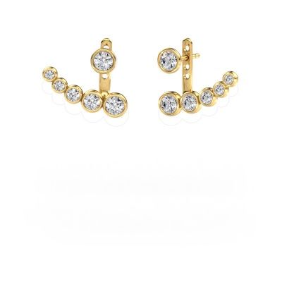 Earrings Wendy 585 gold diamond 1.69 crt