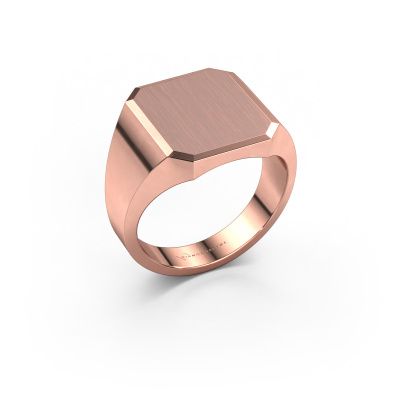 Signet ring Abel 3 585 rose gold