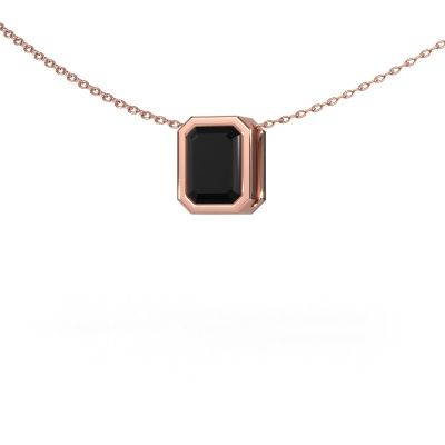 Pendant Lavon EME 585 rose gold black diamond 2.10 crt