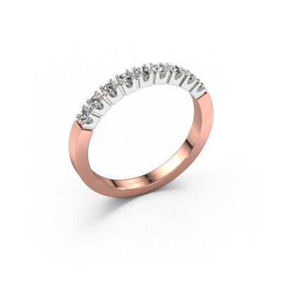 Ring Dana 9 585 rose gold diamond 0.27 crt