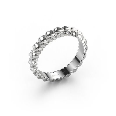 Stackable ring Vera 950 platinum