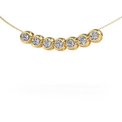 Necklace Kim 7 585 gold diamond 1.75 crt