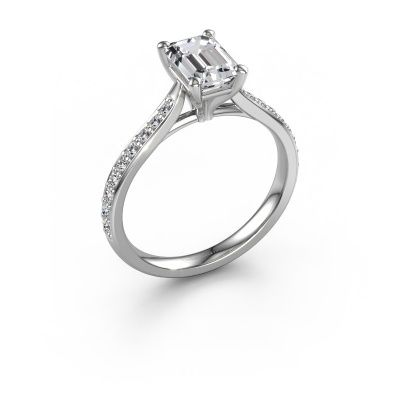 Verlovingsring Mignon EME 2 585 witgoud lab-grown diamant 1.389 crt