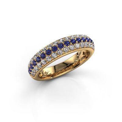 Ring Emely 6 585 Gold Saphir 1.7 mm