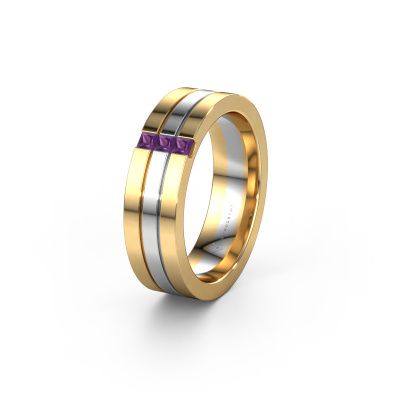 Ehering WH0428L16BP 585 Gold Amethyst ±6x2 mm