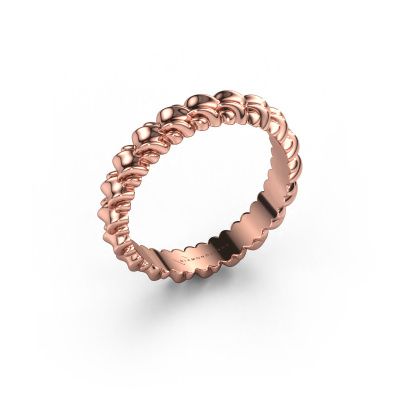 Stackable ring Vera 585 rose gold