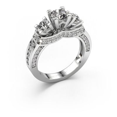 Verlobungsring Phileine 585 Weißgold Lab-grown Diamant 1.495 crt