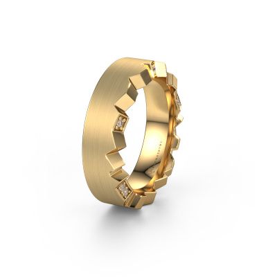 Ehering WH2058L17EM 585 Gold Braun Diamant ±7x2.6 mm