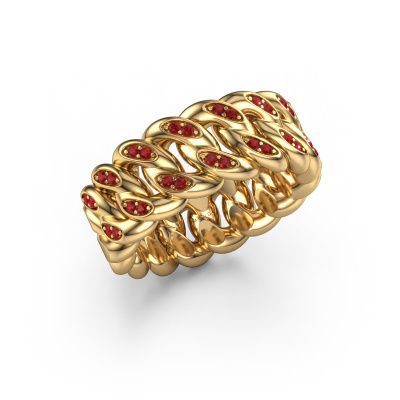 Herrenring Redouan 2 585 Gold Rubin 1.1 mm