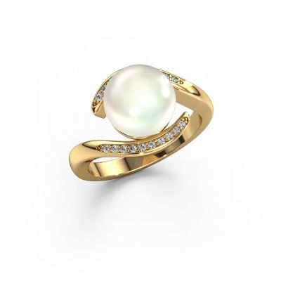 Ring Dedra 585 gold white pearl 9 mm