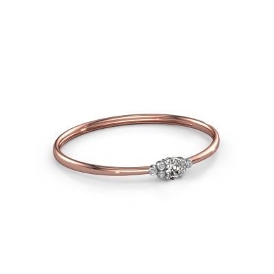 Slavenarmband Lucy 585 rosé goud lab-grown diamant 1.22 crt