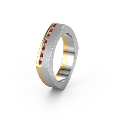 Bague de mariage WH2005L 585 or jaune rubis ±5x2 mm