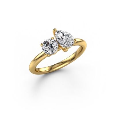 Verlobungsring Toi et Moi PER-RND 585 Gold Diamant 2.50 crt