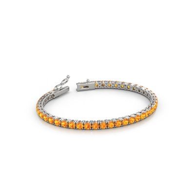 Tennisarmband Shirley 3.7 585 Weißgold