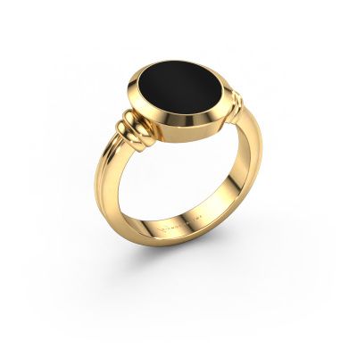Siegelring Jake 2 585 Gold Onyx 12x10 mm