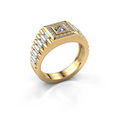 Herrenring Zilan 585 Gold Lab-grown Diamant 0.592 crt