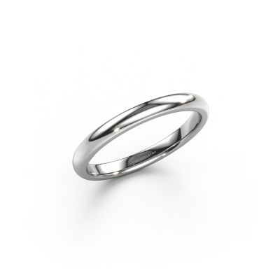Stackable ring SR30B6 950 platinum