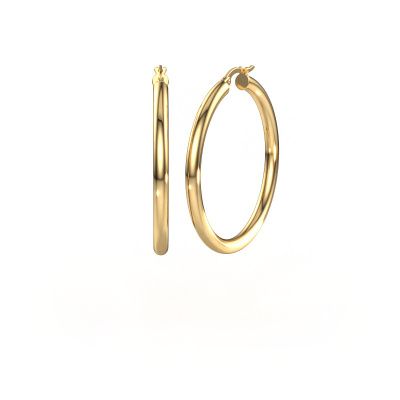 Hoop earrings Lovie 31mm 585 gold