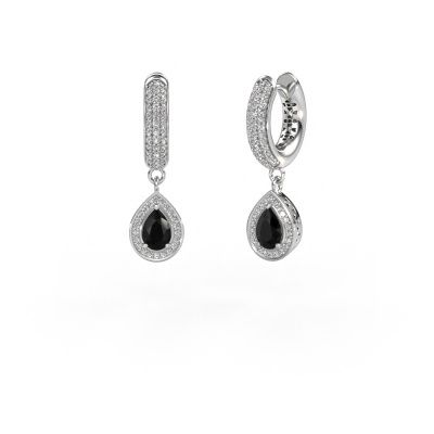 Ohrhänger Barbar 2 950 Platin Schwarz Diamant 1.485 crt