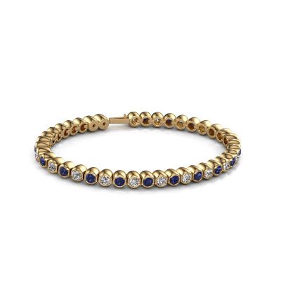 Tennis bracelet Bianca 3.5 mm 585 gold sapphire 3.5 mm