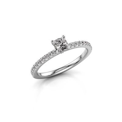 Verlobungsring Crystal CUS 2 585 Weißgold Diamant 0.51 crt