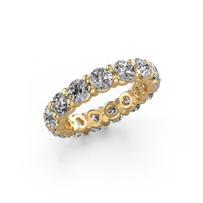 Ring Heddy rnd 4.2 585 gold zirconia 4.2 mm