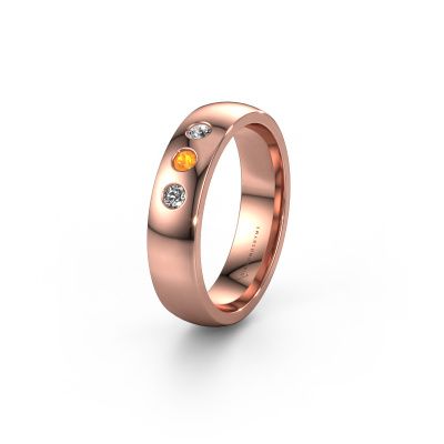 Ehering WH0114L25BP 585 Roségold Citrin ±5x2 mm