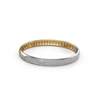 Armreif Emely 7mm 585 Gold Zirkonia 1.2 mm