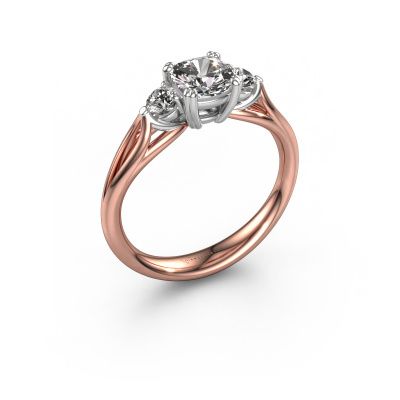 Verlobungsring Amie cus 585 Roségold Diamant 1.20 crt