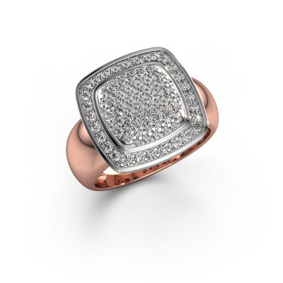 Ring Paige 585 rose gold lab grown diamond 0.658 crt