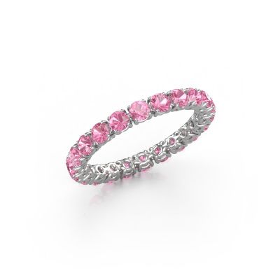 Ring Vivienne 2.7 585 white gold pink sapphire 2.7 mm