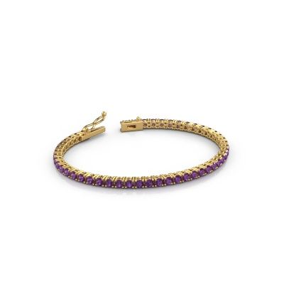 Bracelet tennis Shirley 3.0 585 or jaune