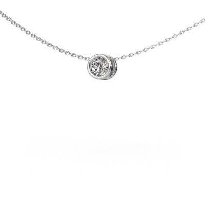 Anhänger Lavon RND 585 Weißgold Diamant 0.30 crt