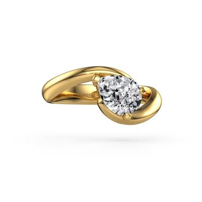 Engagement ring Aida PER 585 gold lab grown diamond 1.00 crt