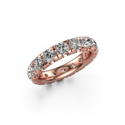 Aanschuifring Jackie 4.0 585 rosé goud lab-grown diamant 4.00 crt