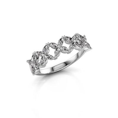 Ring Bree 585 witgoud diamant 0.50 crt