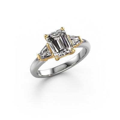 Engagement ring Kina EME 585 white gold lab grown diamond 2.15 crt