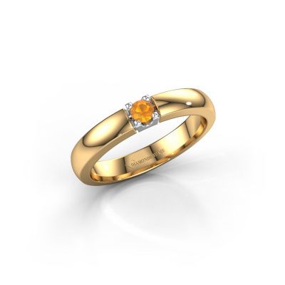 Ring Rianne 1 585 goud citrien 3 mm