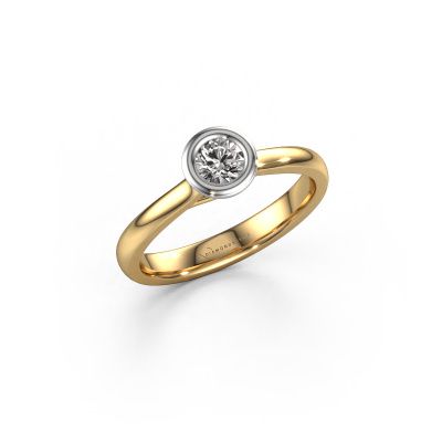 Verlovings ring Kaylee 585 goud diamant 0.25 crt