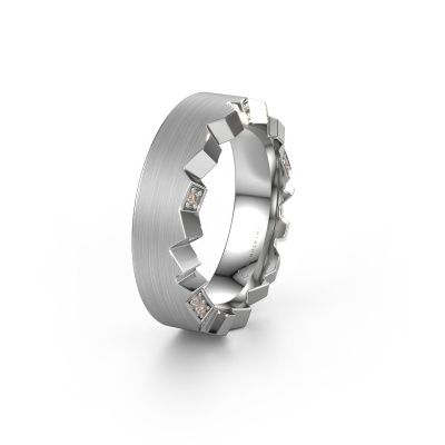 Alliance WH2058L17EM 585 or blanc diamant brun ±7x2.6 mm