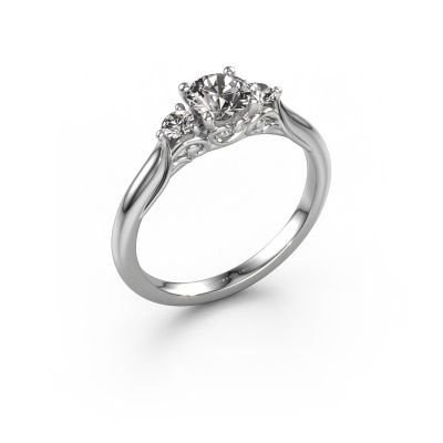 Engagement ring Laurian RND 950 platinum diamond 0.70 crt