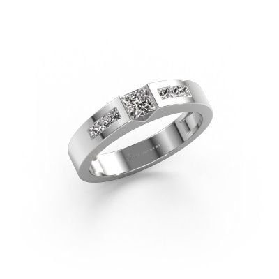 Engagement ring Arlena 2 950 platinum diamond 0.43 crt