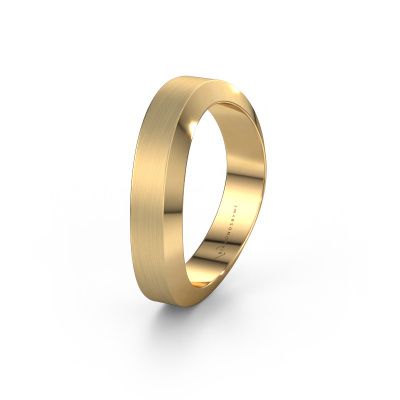 Wedding ring WH2027B 585 gold ±0.20x0.09in